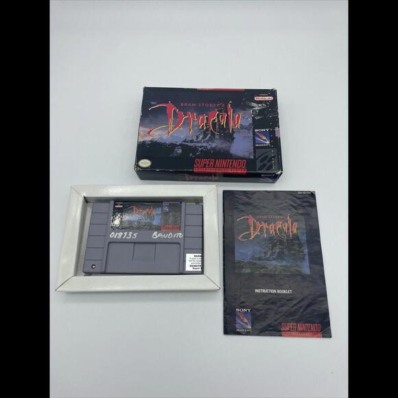 Other - Bram Stoker's Dracula (SNES) Super Nintendo CIB 1993 Imagesoft VG